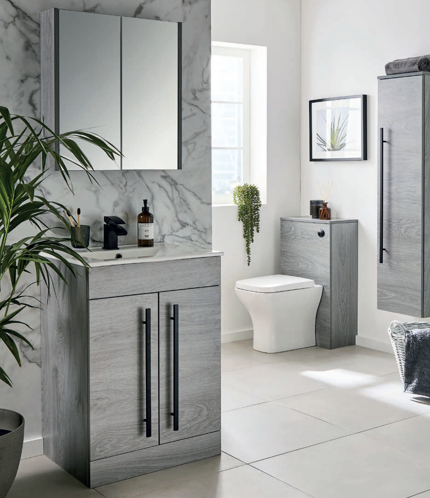 Purity Bathroom Furniture by Kartell