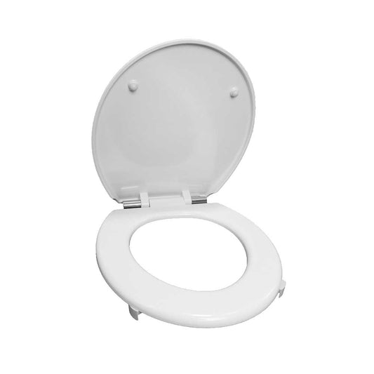 Comfort Slow Close Seat with Buffer White