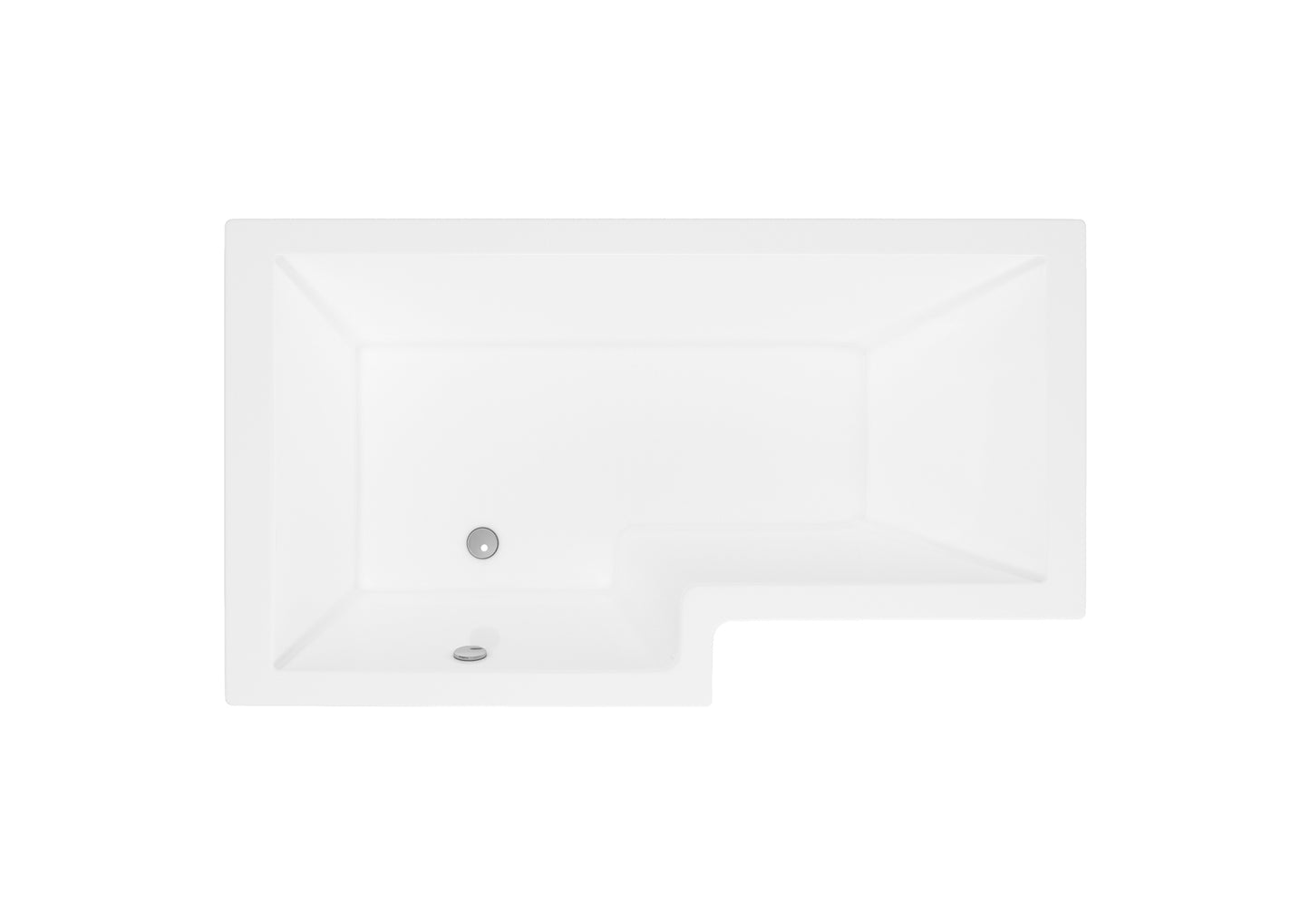 1600mm Left Handed L-Bath & Side Panel