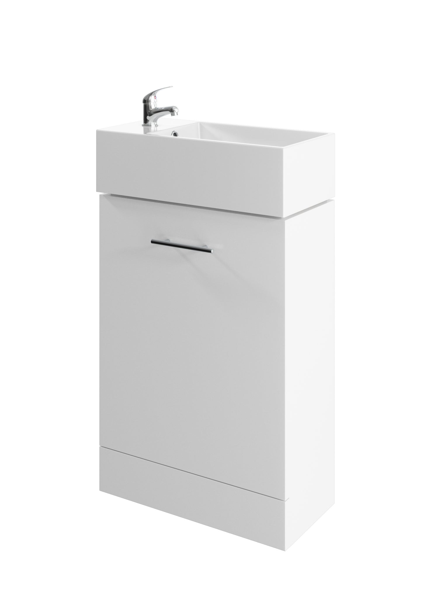 Tite 480mm 1 Door Floor Standing Unit With Basin