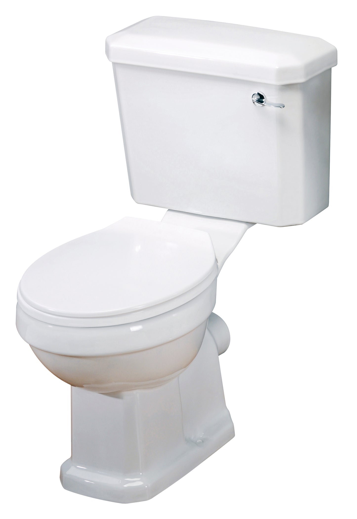 Henbury Toilet Cistern with Chrome Lever & Fitting