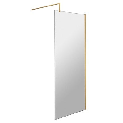 Ralus 900mm Wetroom Panel With Support Bar