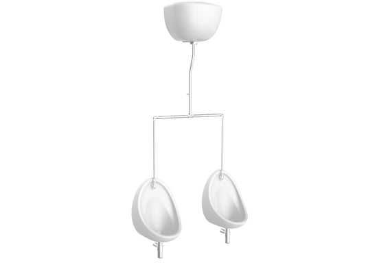 Warwick Exposed 2 Bowl Urinal Pack