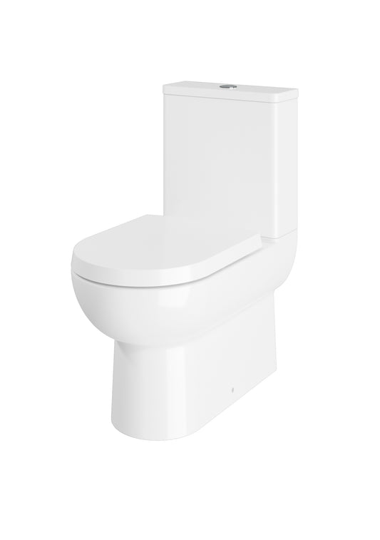 Azara Flush To Wall Pan, Cistern & Seat
