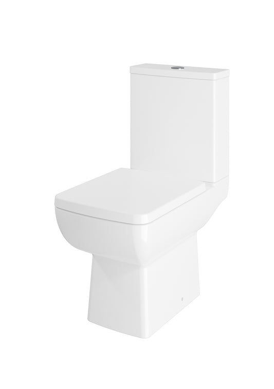 Ettore Short Projection Pan, Cistern & Seat