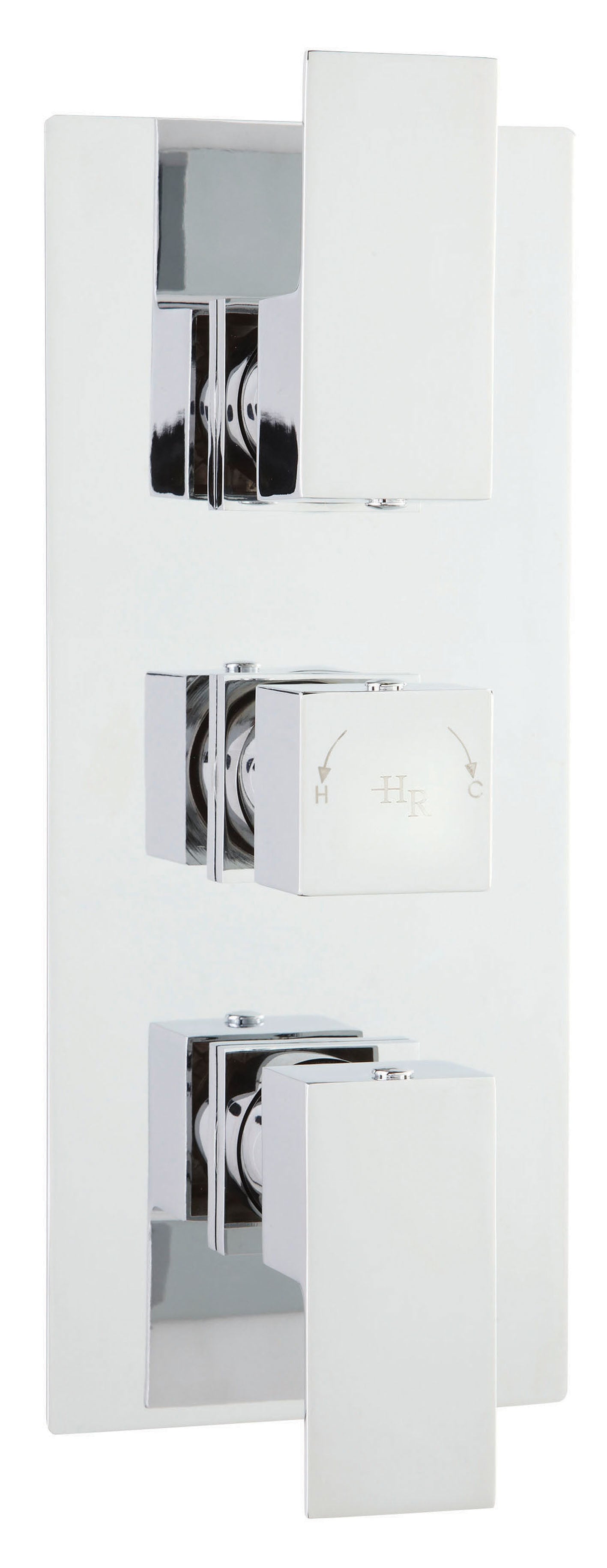 Art Triple Thermostatic Shower Valve With Diverter