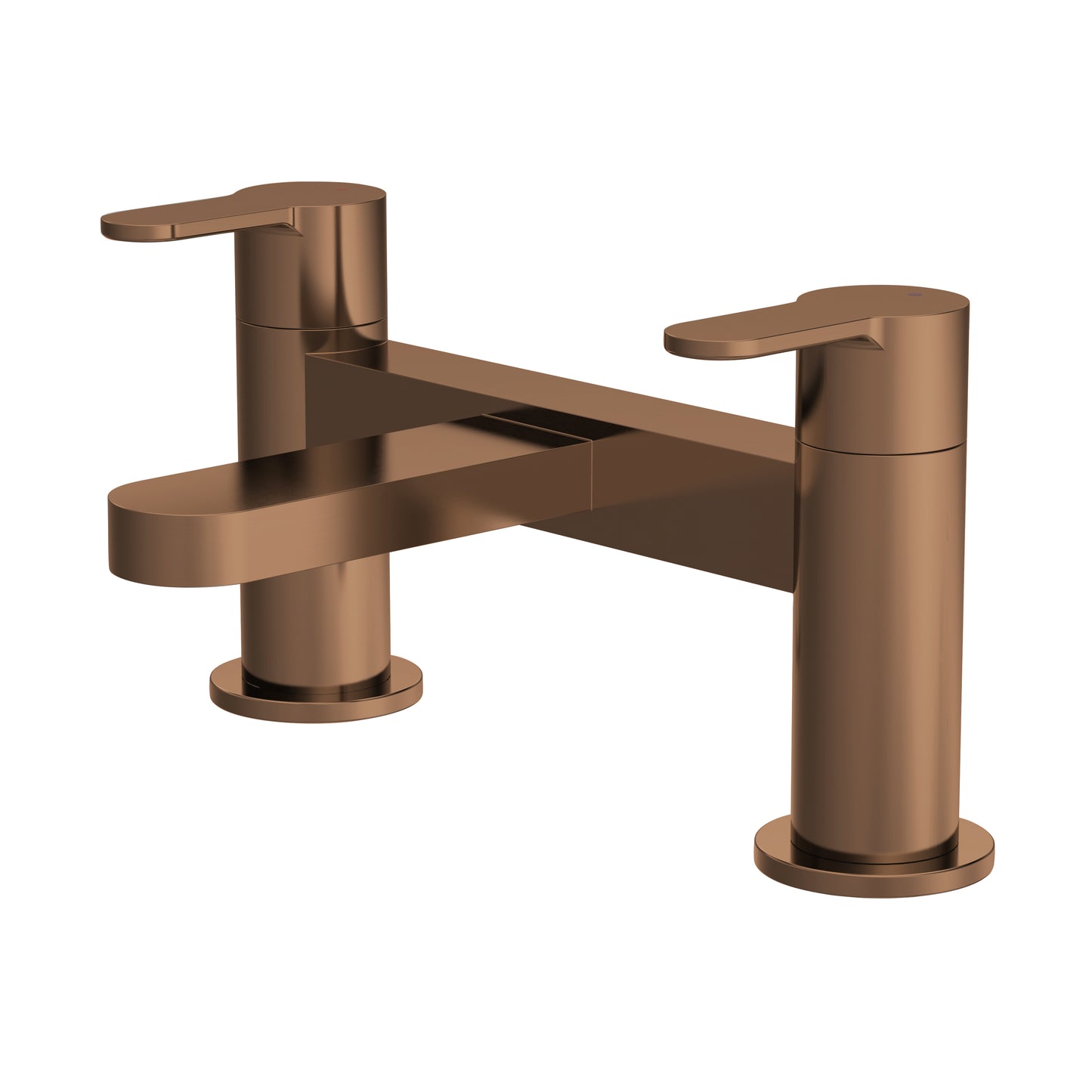 Arvan Deck Mounted Bath Filler by Nuie