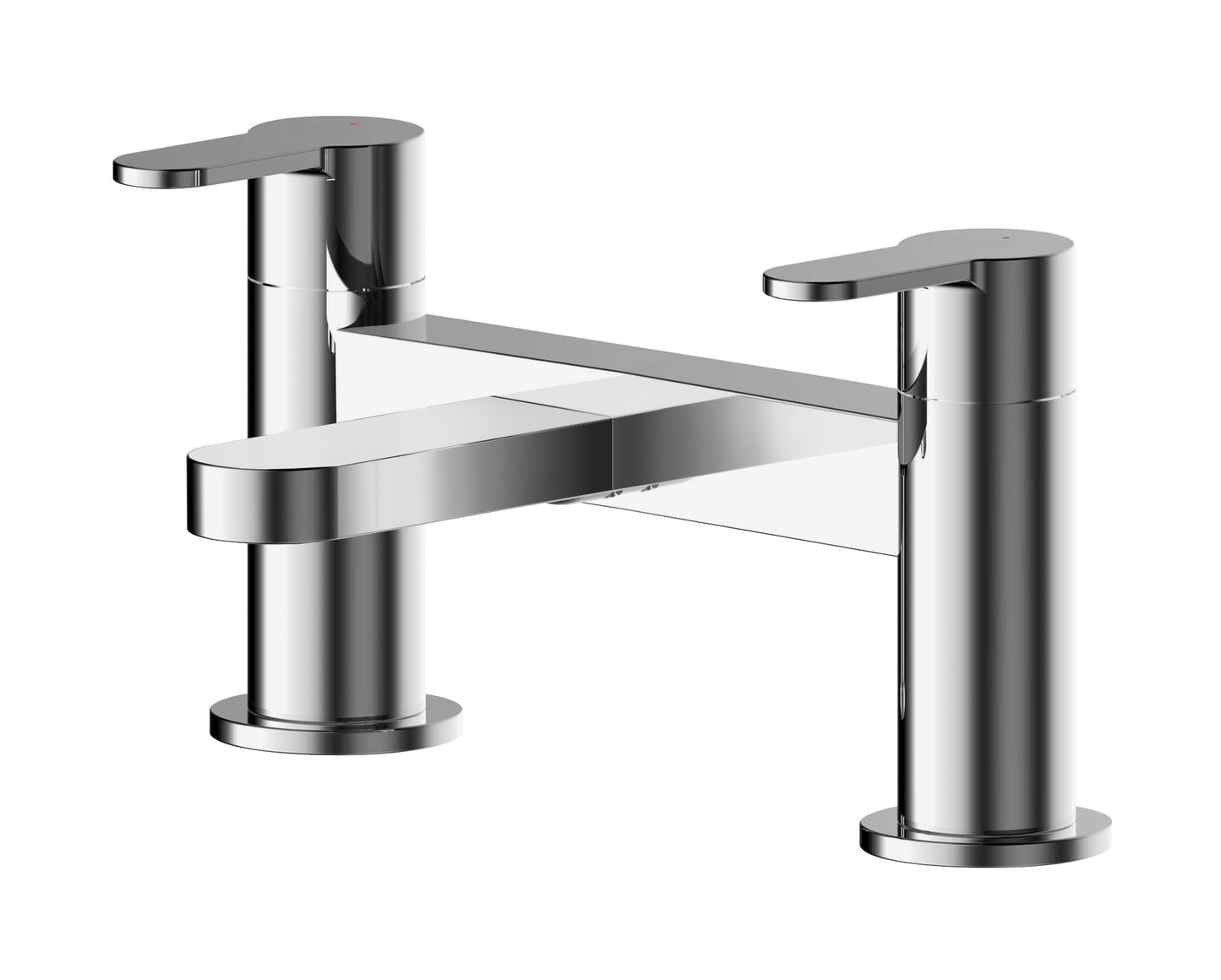 Montcada Deck Mounted Bath Filler by Synergy