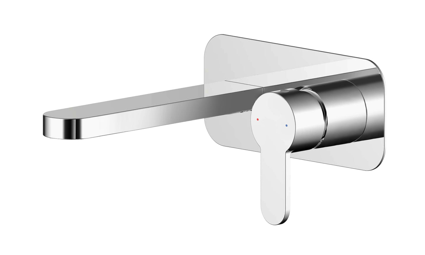 Montcada Wall Mounted Basin Mixer by Synergy