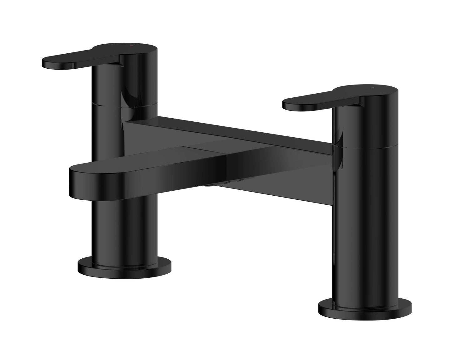 Arvan Deck Mounted Bath Filler by Nuie