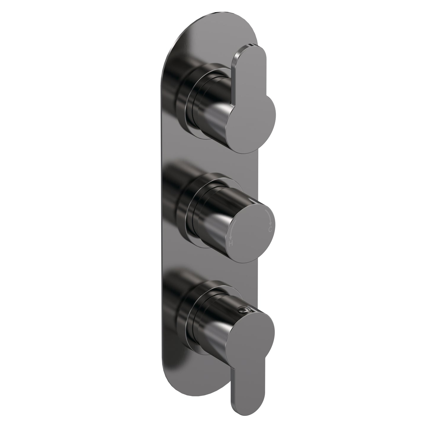 Montcada Triple Thermostatic Valve by Synergy