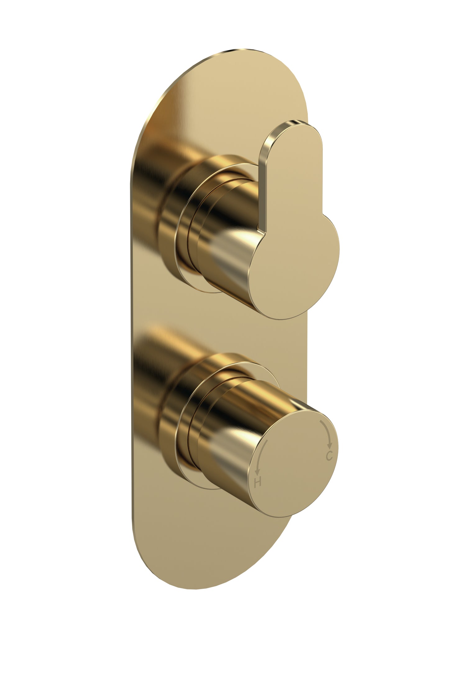 Montcada Twin Thermostatic Valve by Synergy