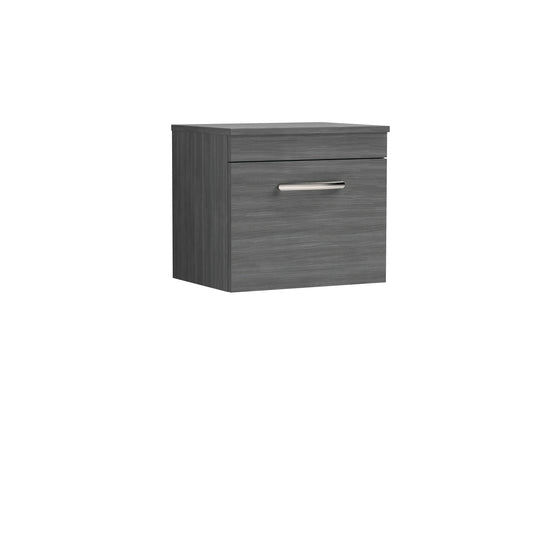 Nuie Athena 500mm Wall Hung Vanity Unit With Worktop