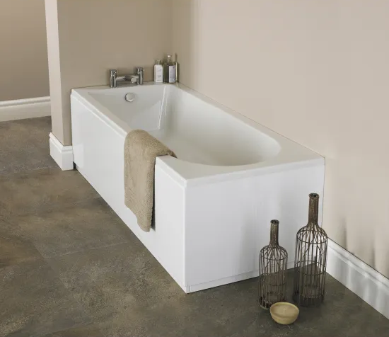Barmby Round Single Ended Bath by Nuie