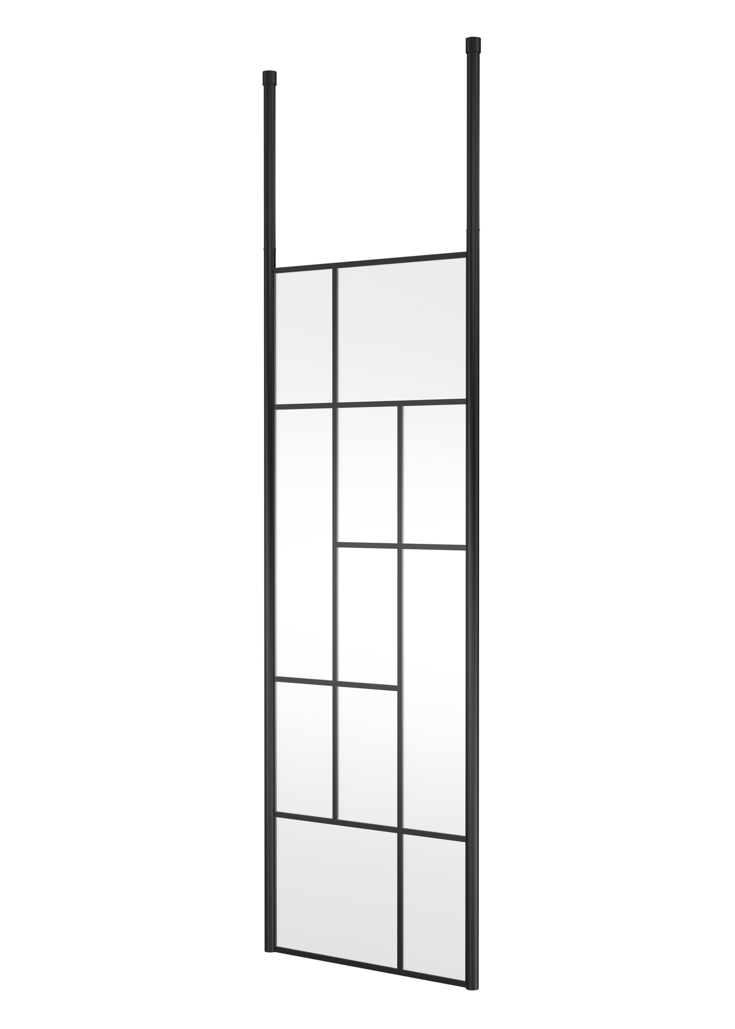 Abstract 700mm  Frame Wetroom Screen with Ceiling Posts