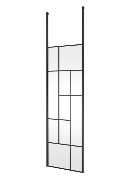 Abstract 700mm  Frame Wetroom Screen with Ceiling Posts