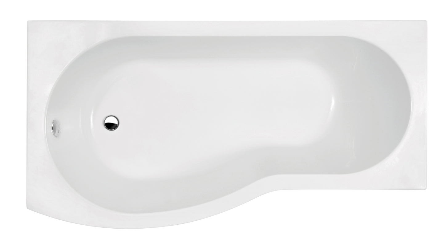 B-Shaped Shower Bath by Nuie