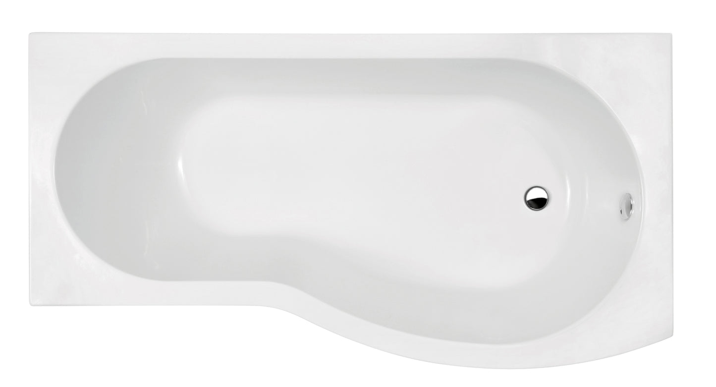 B-Shaped Shower Bath by Nuie