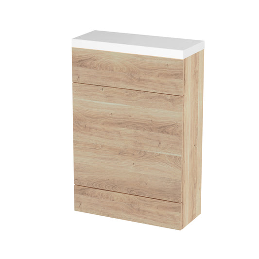 Hudson Reed Fusion 600mm Compact Toilet Unit & Polymarble Top