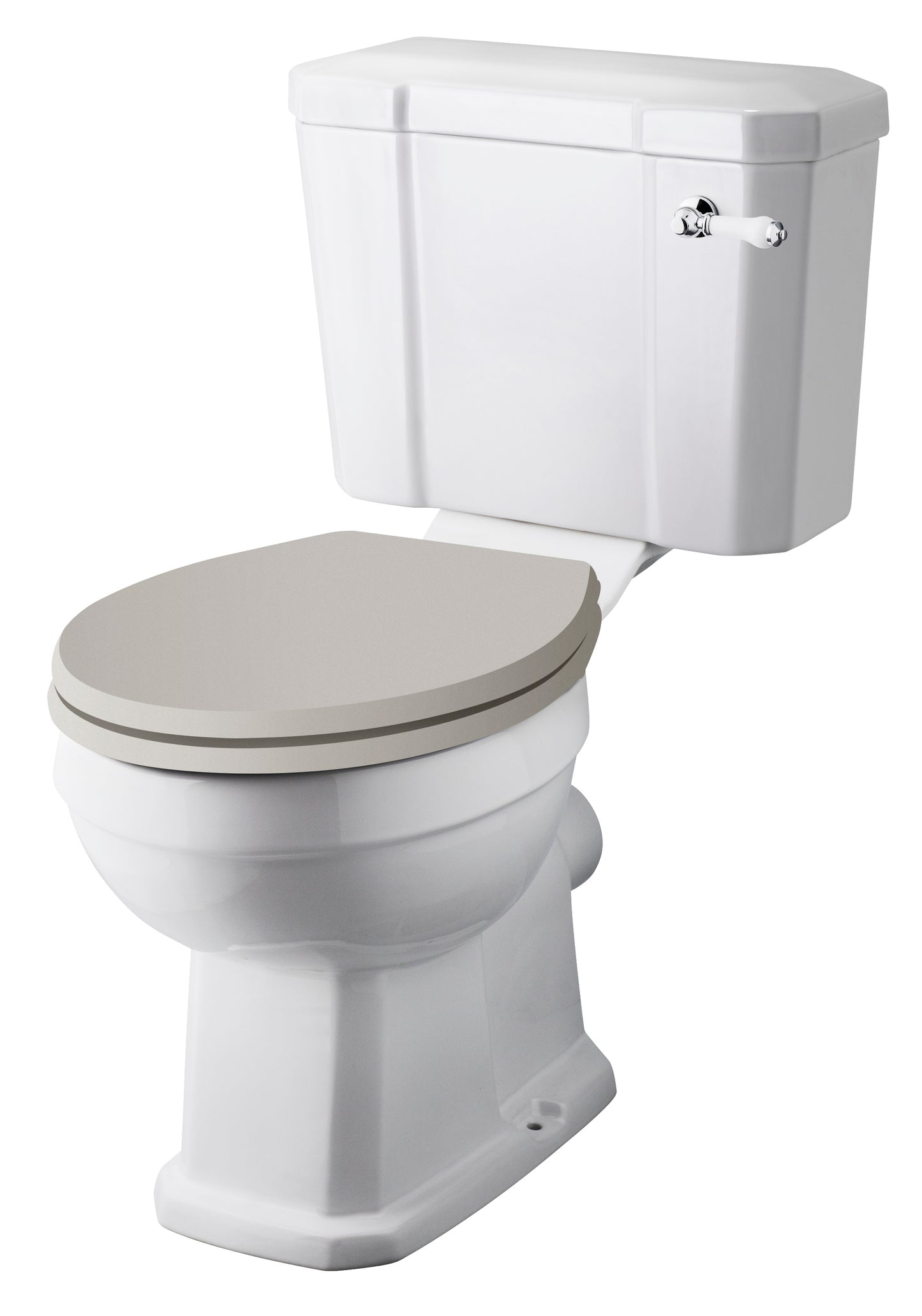 Hudson Reed Richmond Traditional 474mm Close Coupled Pan & Cistern Including Seat