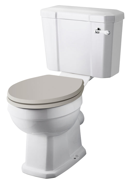 Hudson Reed Richmond Traditional 474mm Close Coupled Pan & Cistern Including Seat