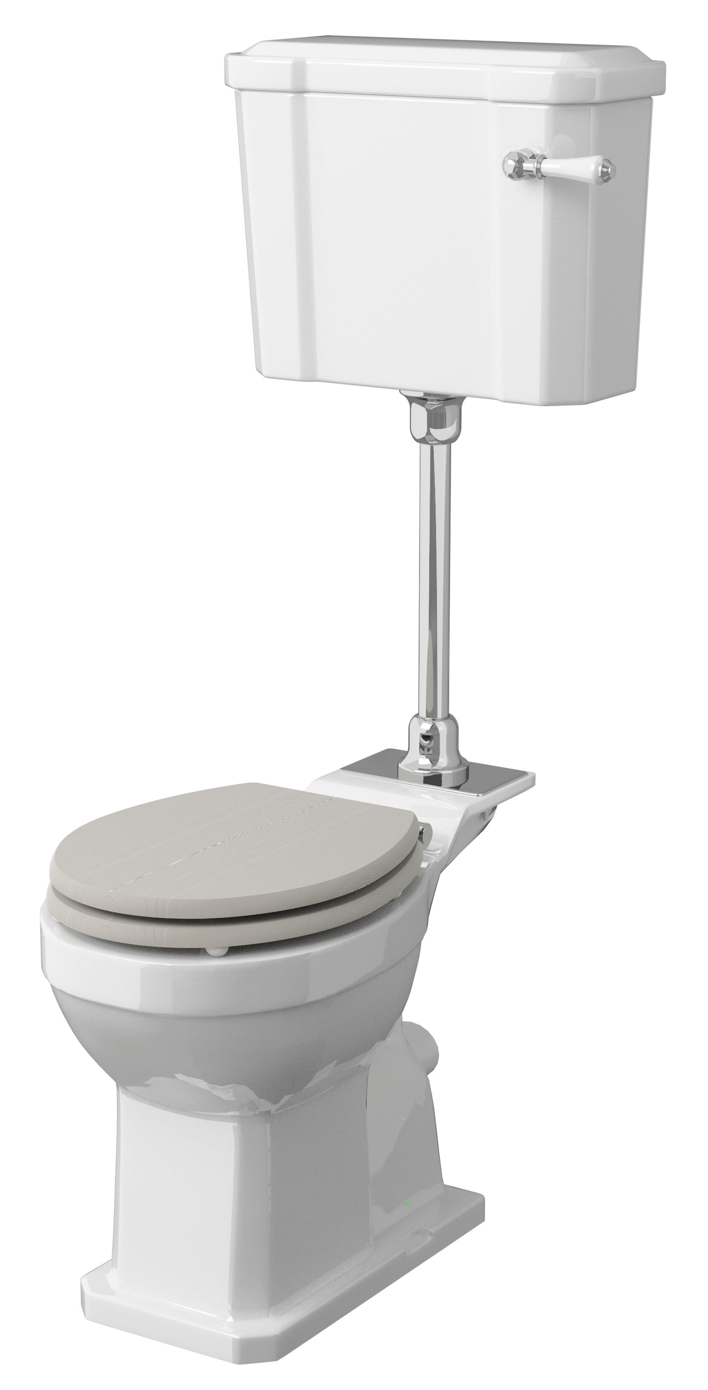 Hudson Reed Richmond Comfort Height Mid Level Toilet Kit Including Seat