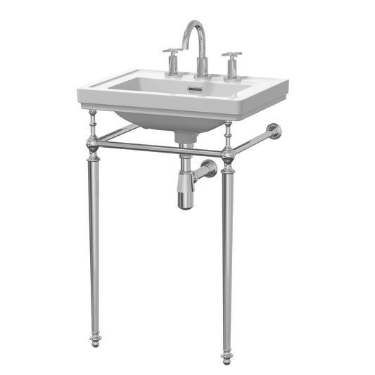 500mm Traditional Basin with Stand by Nuie