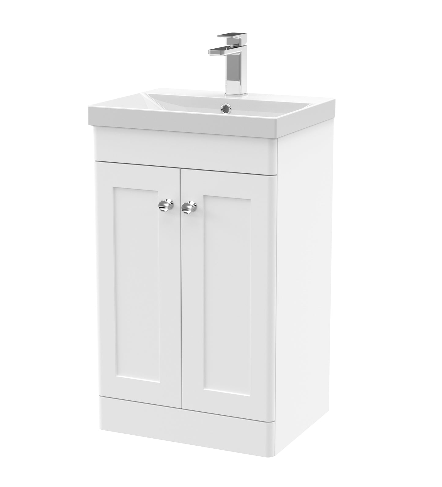 Classique 500mm Floor Standing 2 Door Vanity Unit by Nuie