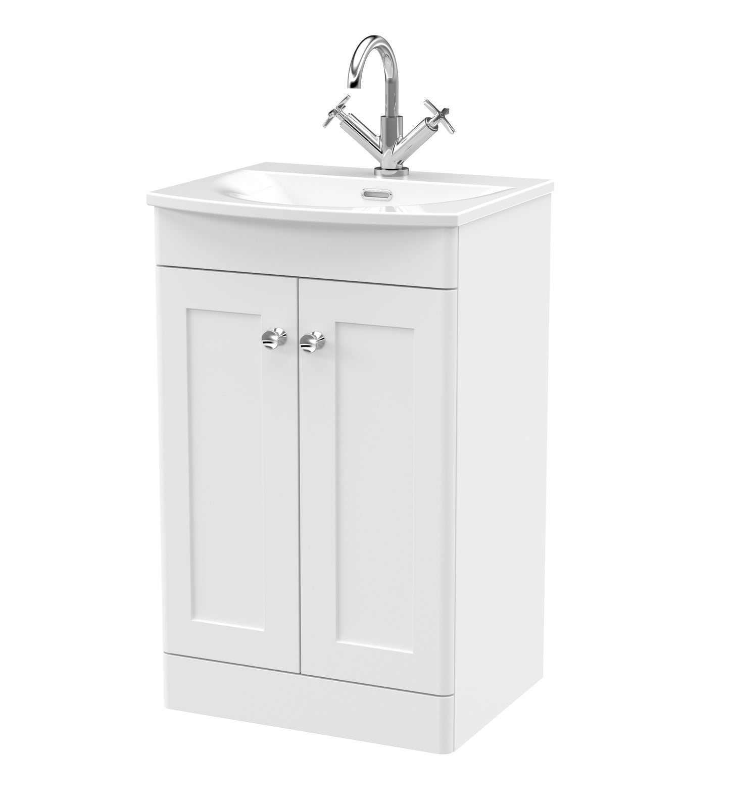 Classique 500mm Floor Standing 2-Door Vanity Unit by Nuie
