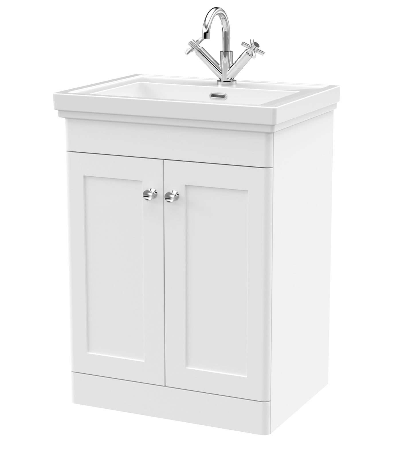 Classique 600mm Floor Standing 2 Door Vanity Unit by Nuie