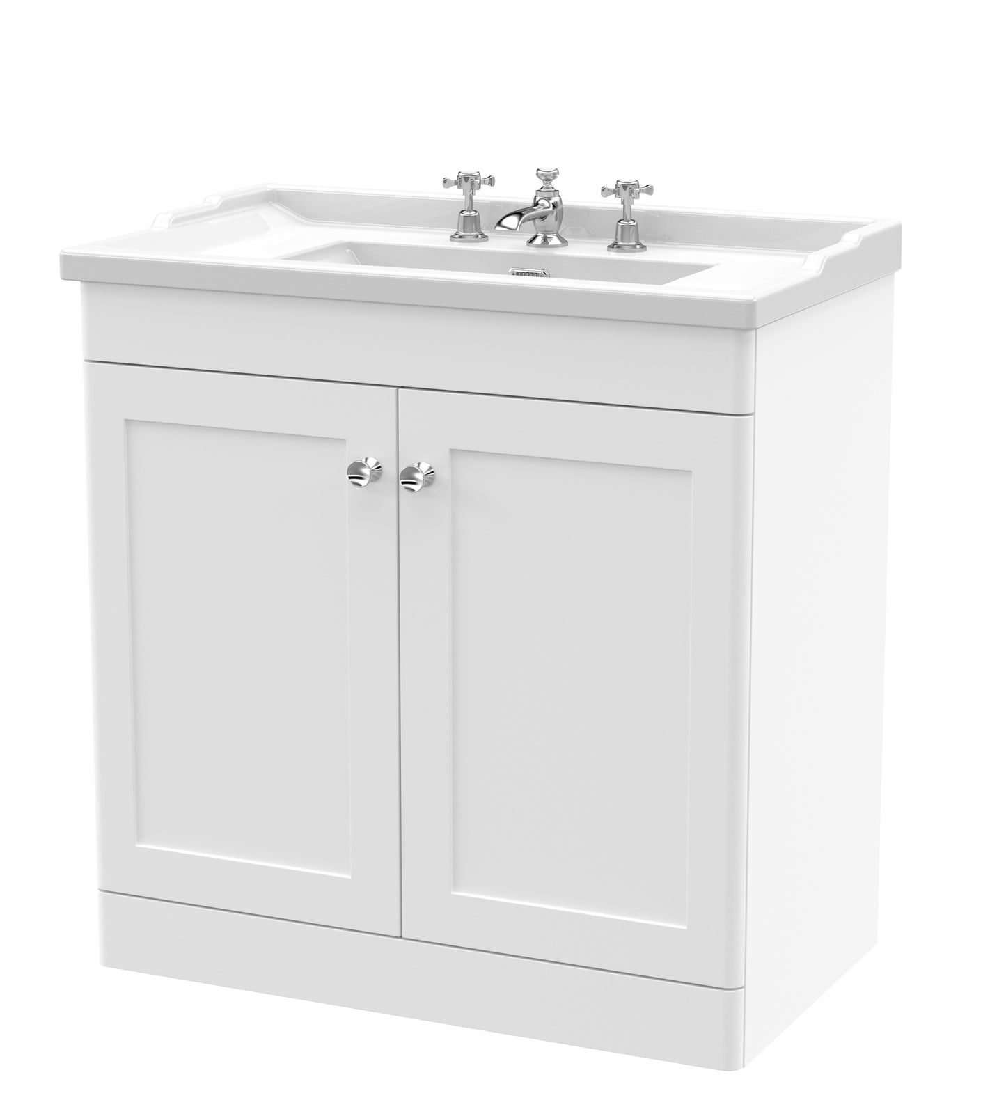 Classique 800mm Floor Standing Bathroom Vanity Unit by Nuie