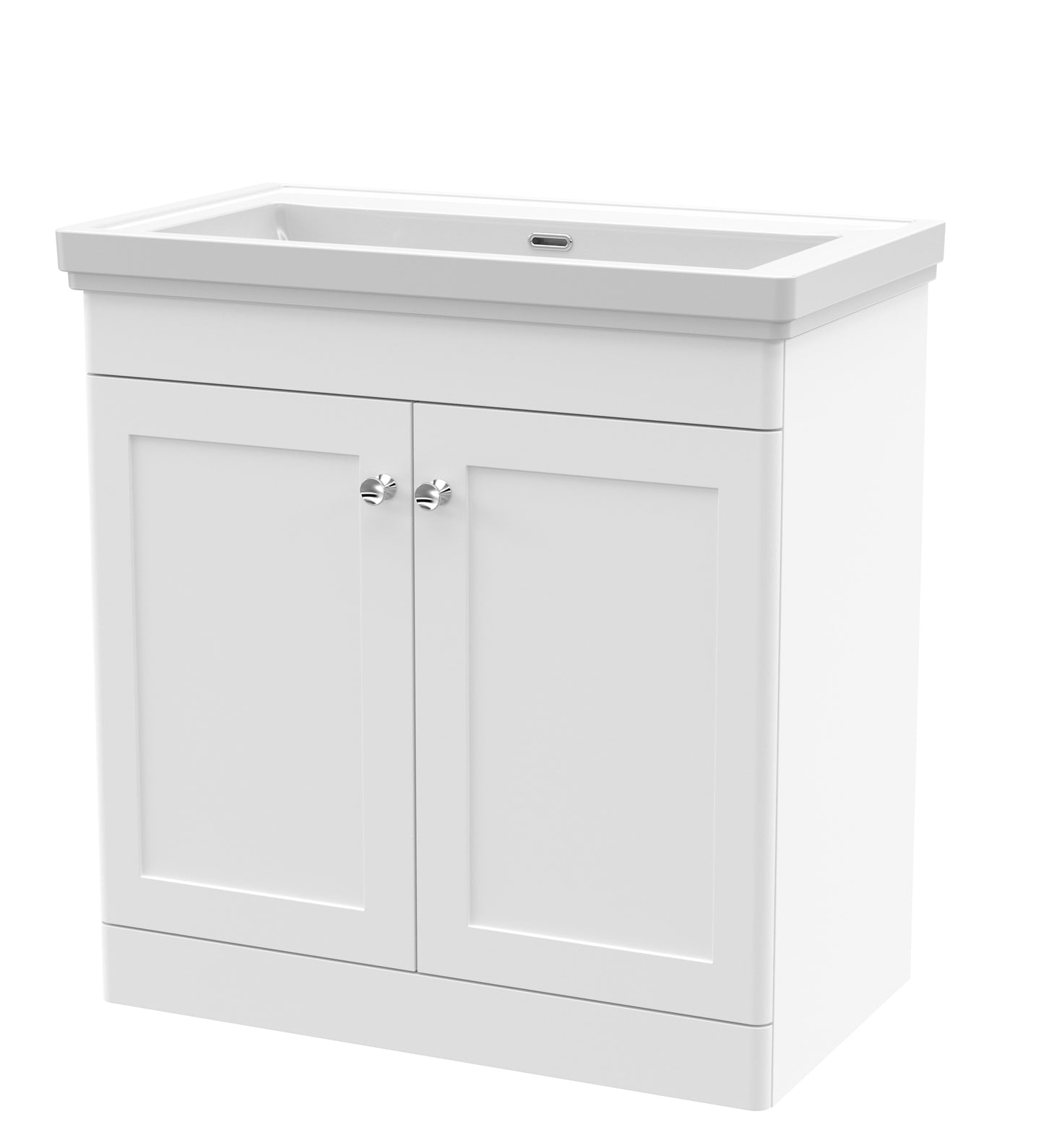 Classique 800mm Floor Standing 2 Door Vanity Unit by Nuie