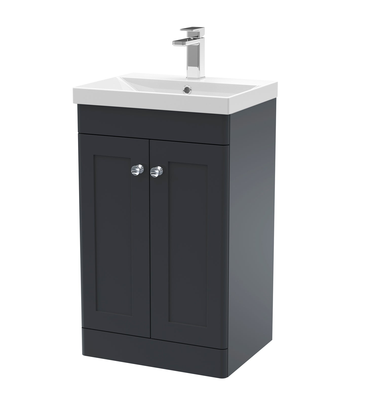 Classique 500mm Floor Standing 2 Door Vanity Unit by Nuie