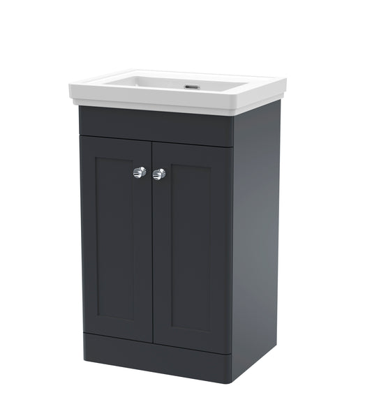 Classique 500mm Floor Standing 2 Door Vanity Unit by Nuie
