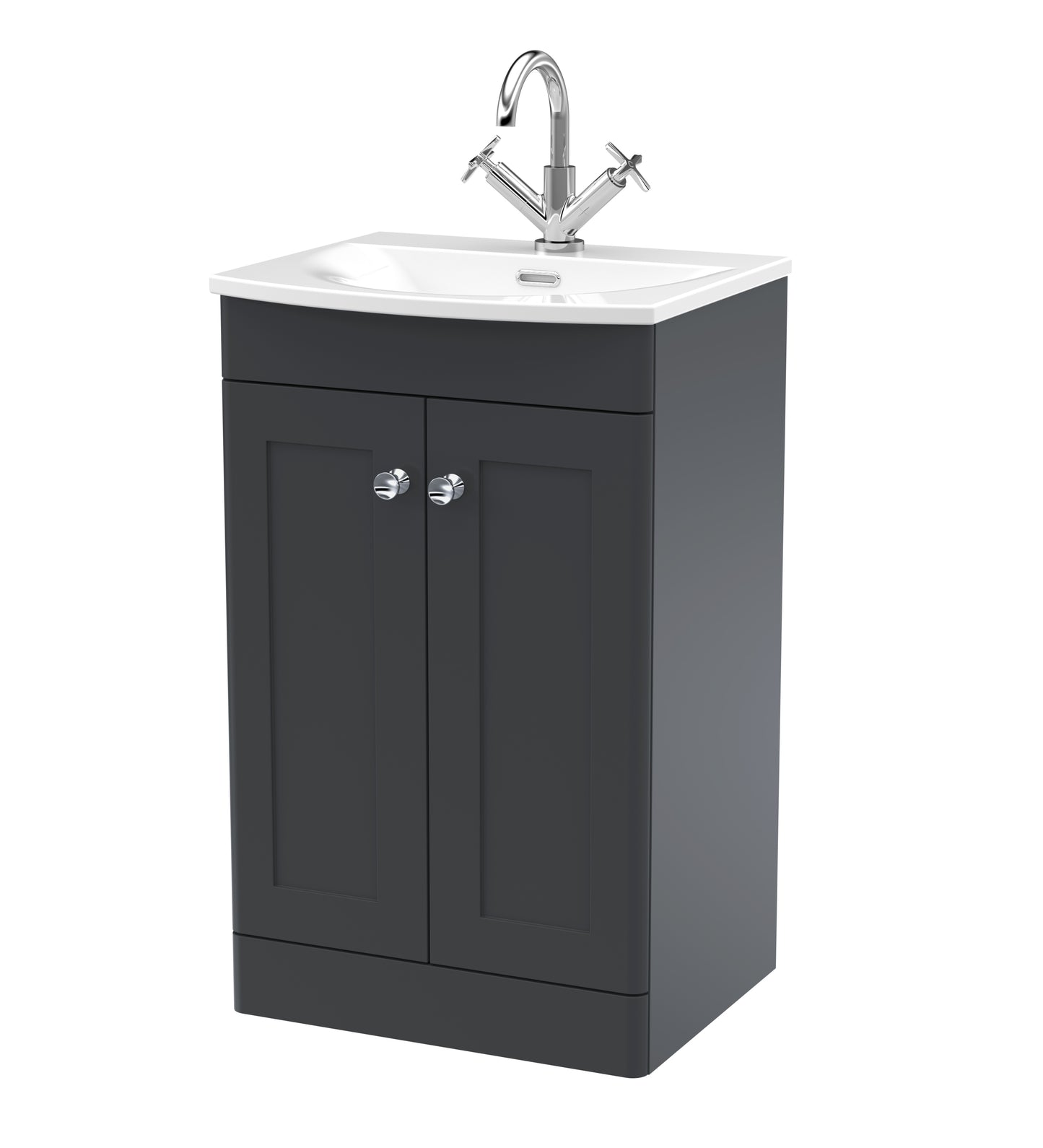 Classique 500mm Floor Standing 2-Door Vanity Unit by Nuie
