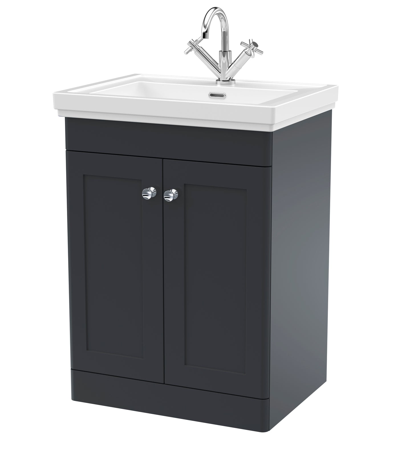 Classique 600mm Floor Standing 2 Door Vanity Unit by Nuie