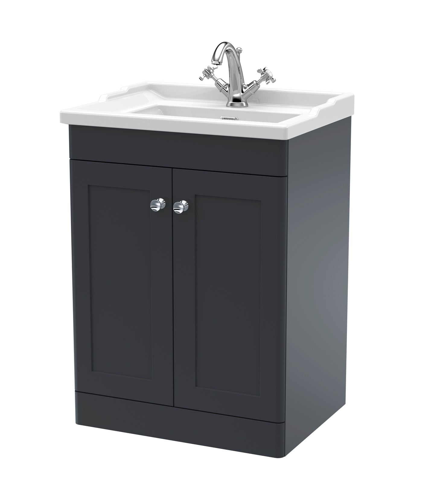 Classique 600mm Floor Standing 2 Door Vanity Unit by Nuie