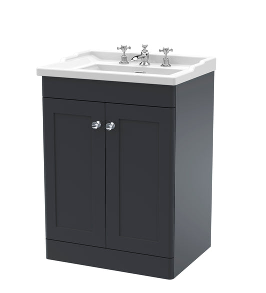 Classique 600mm Floor Standing Vanity Unit by Nuie