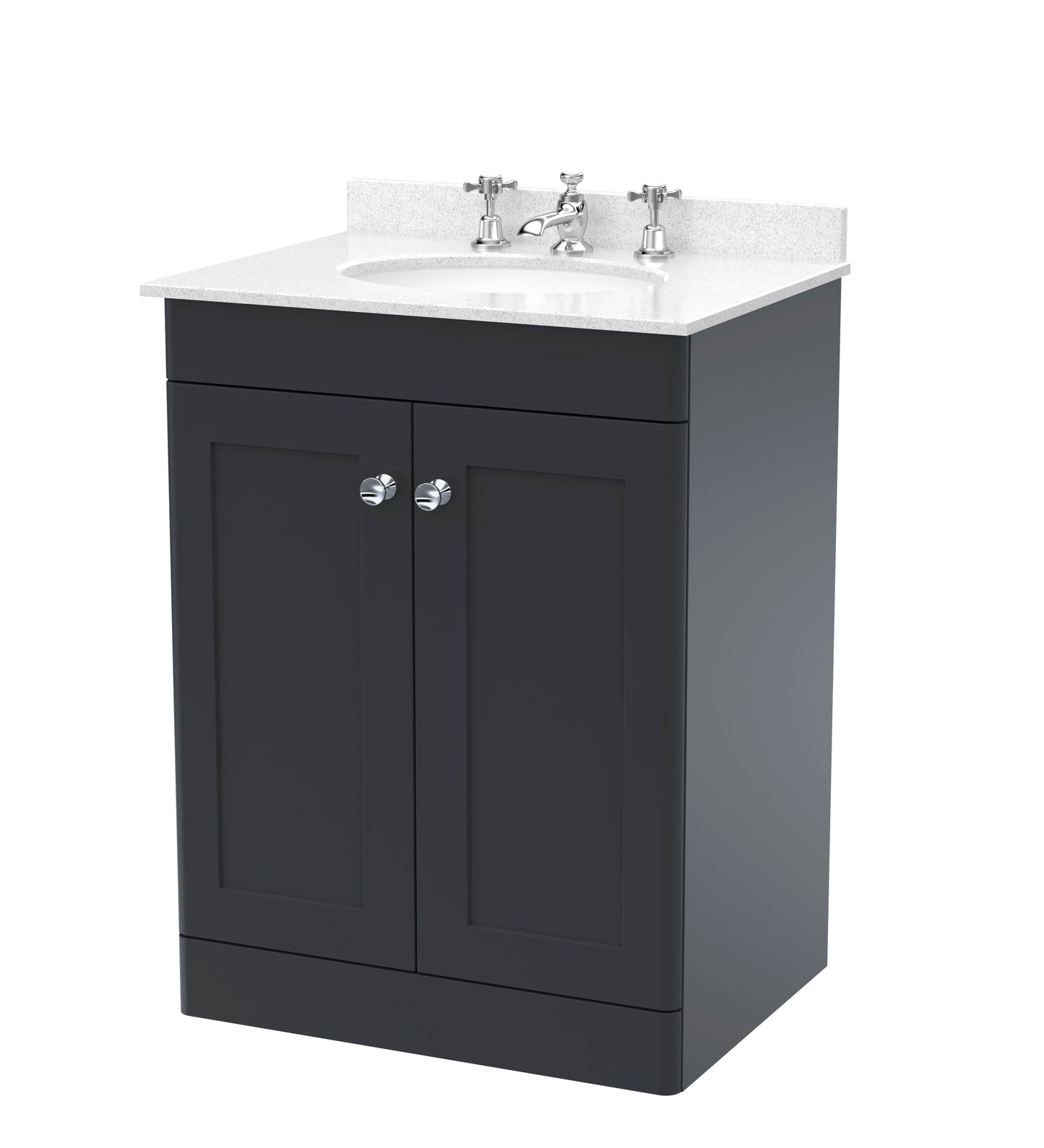 Classique 620mm Floor Standing Bathroom Vanity Unit by Nuie