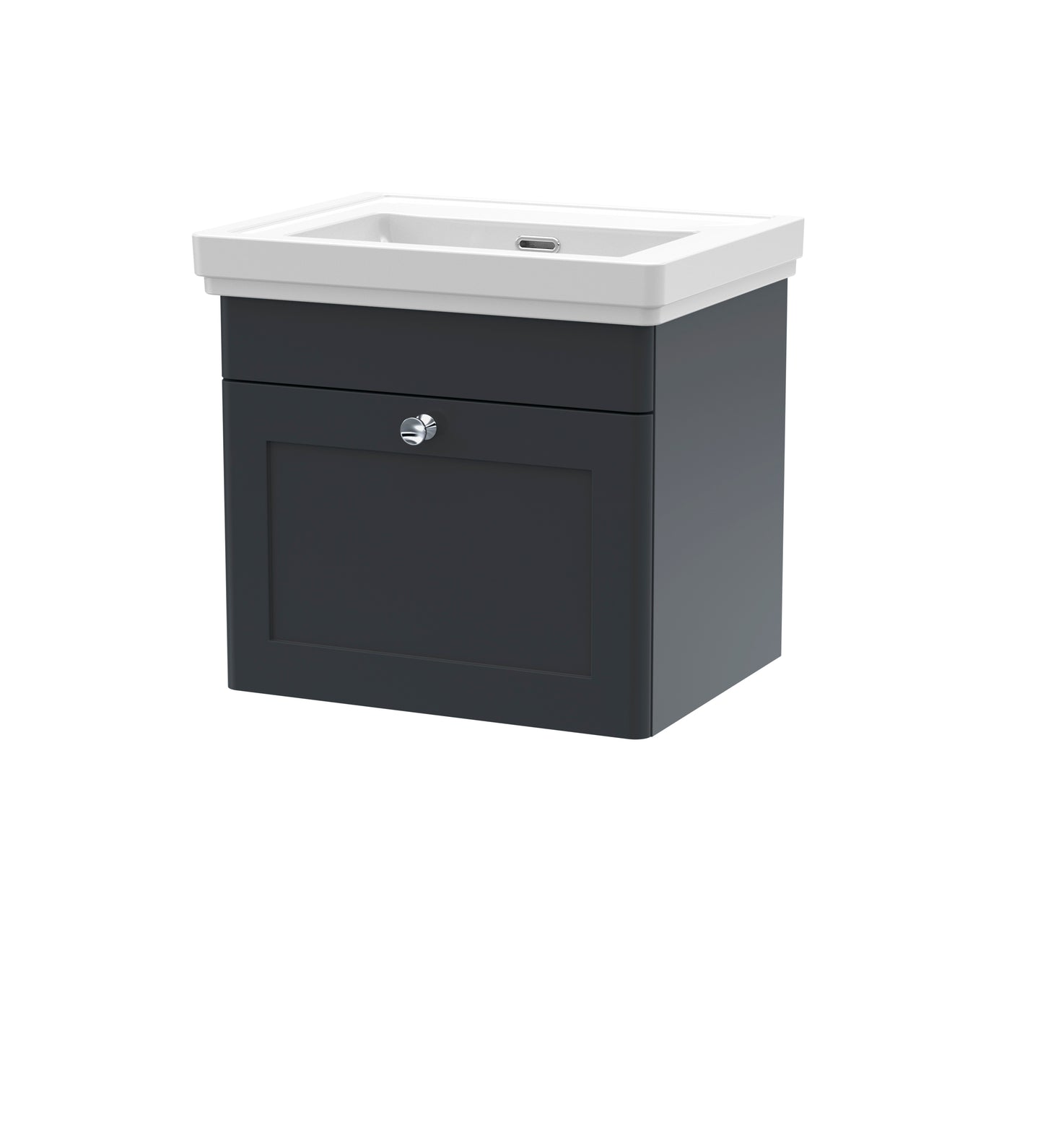 Classique 500mm Wall Hung 1 Drawer Vanity Unit by Nuie