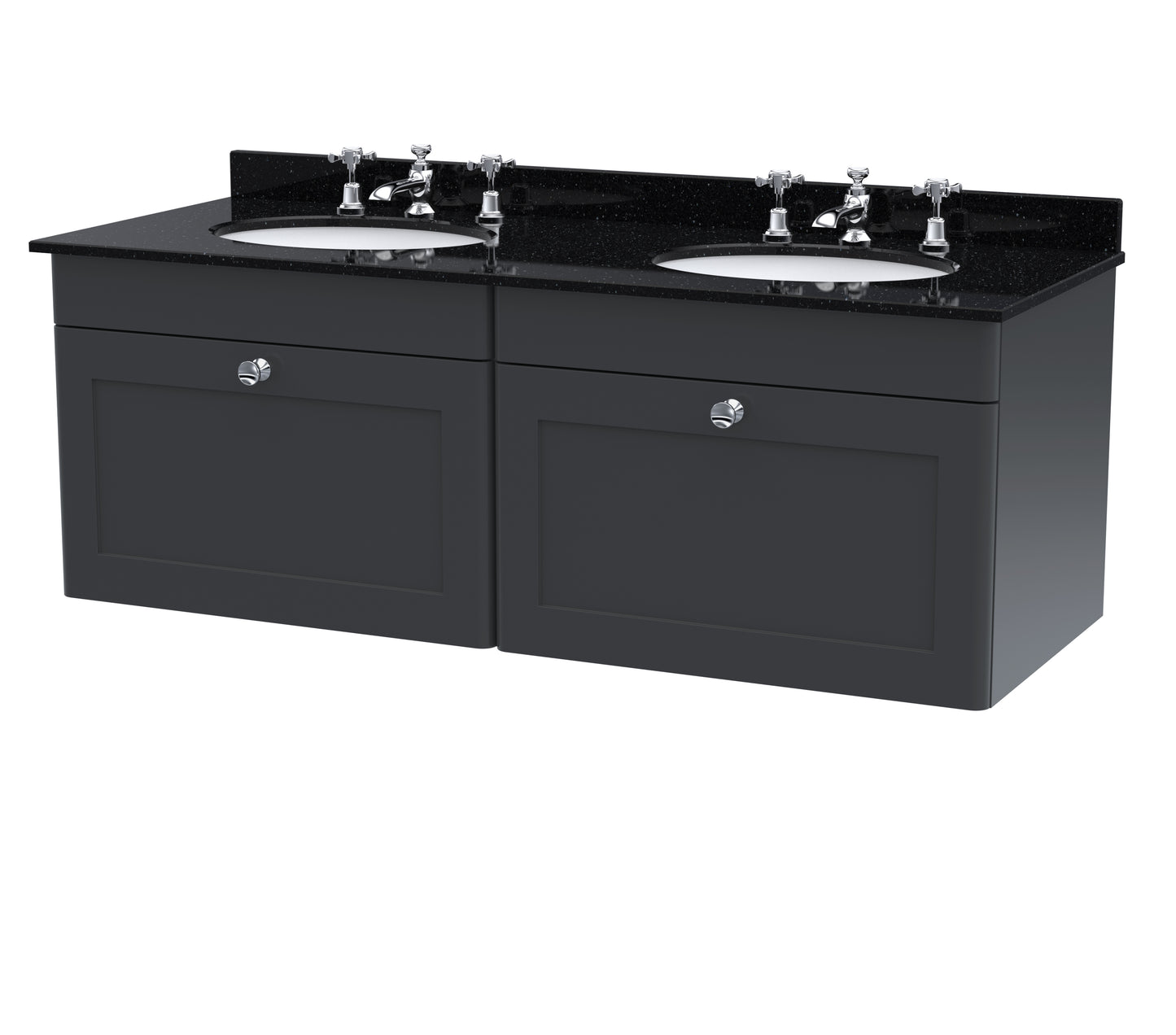 Classique 1200mm Wall Hung Vanity Unit with Basin by Nuie