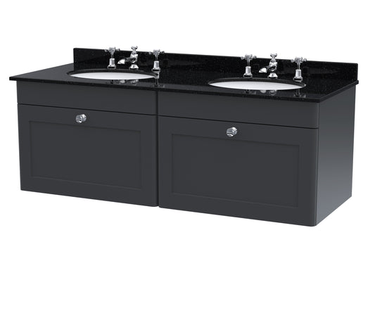 Classique 1200mm Wall Hung Vanity Unit with Basin by Nuie
