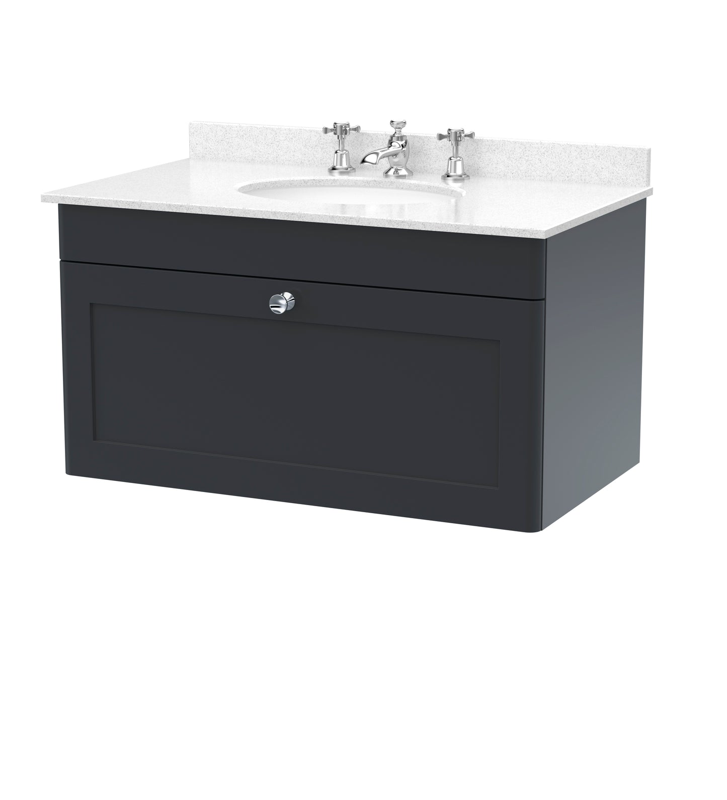 Classique 800mm Wall Hung Vanity Unit by Nuie