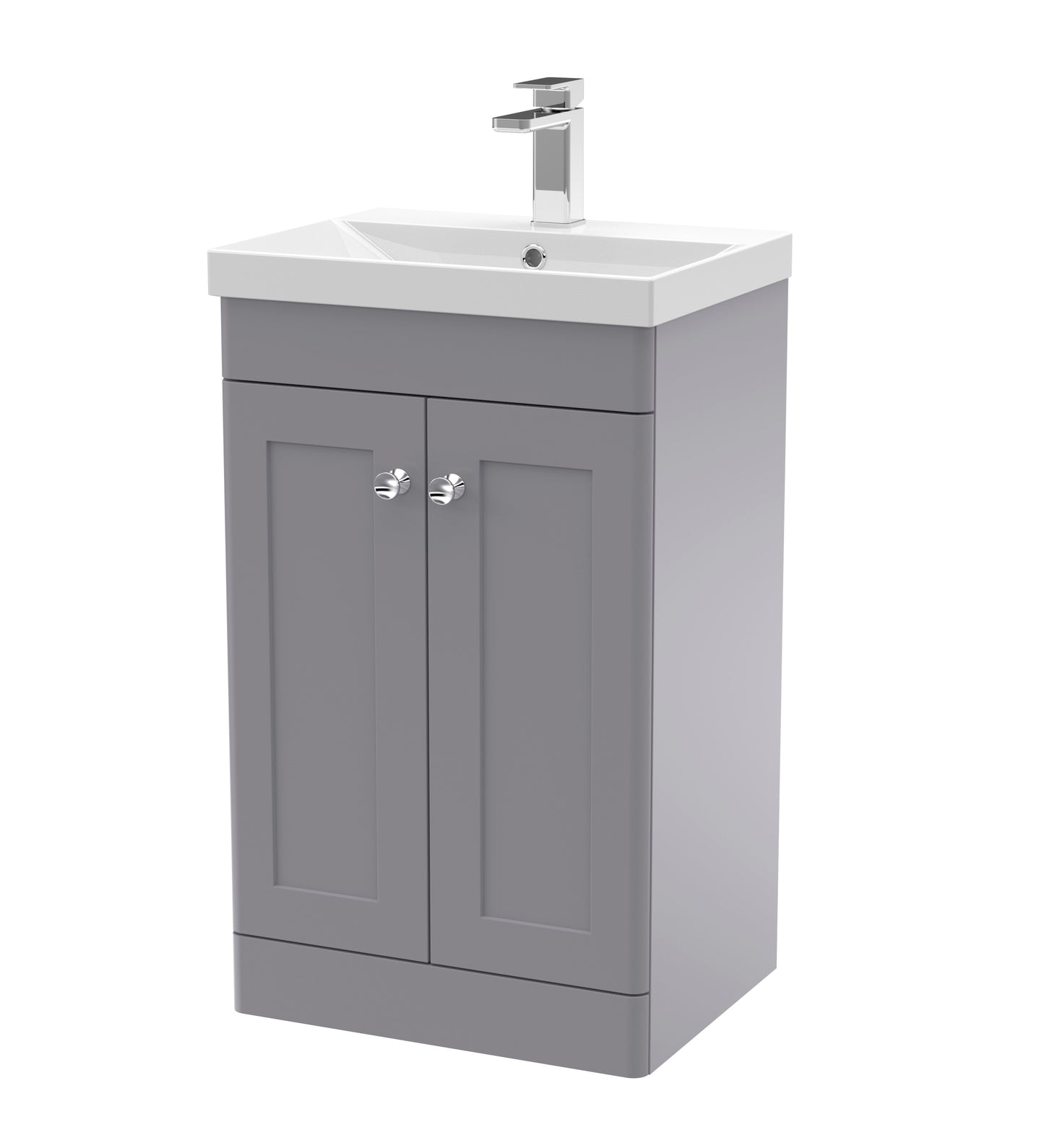 Classique 500mm Floor Standing 2 Door Vanity Unit by Nuie