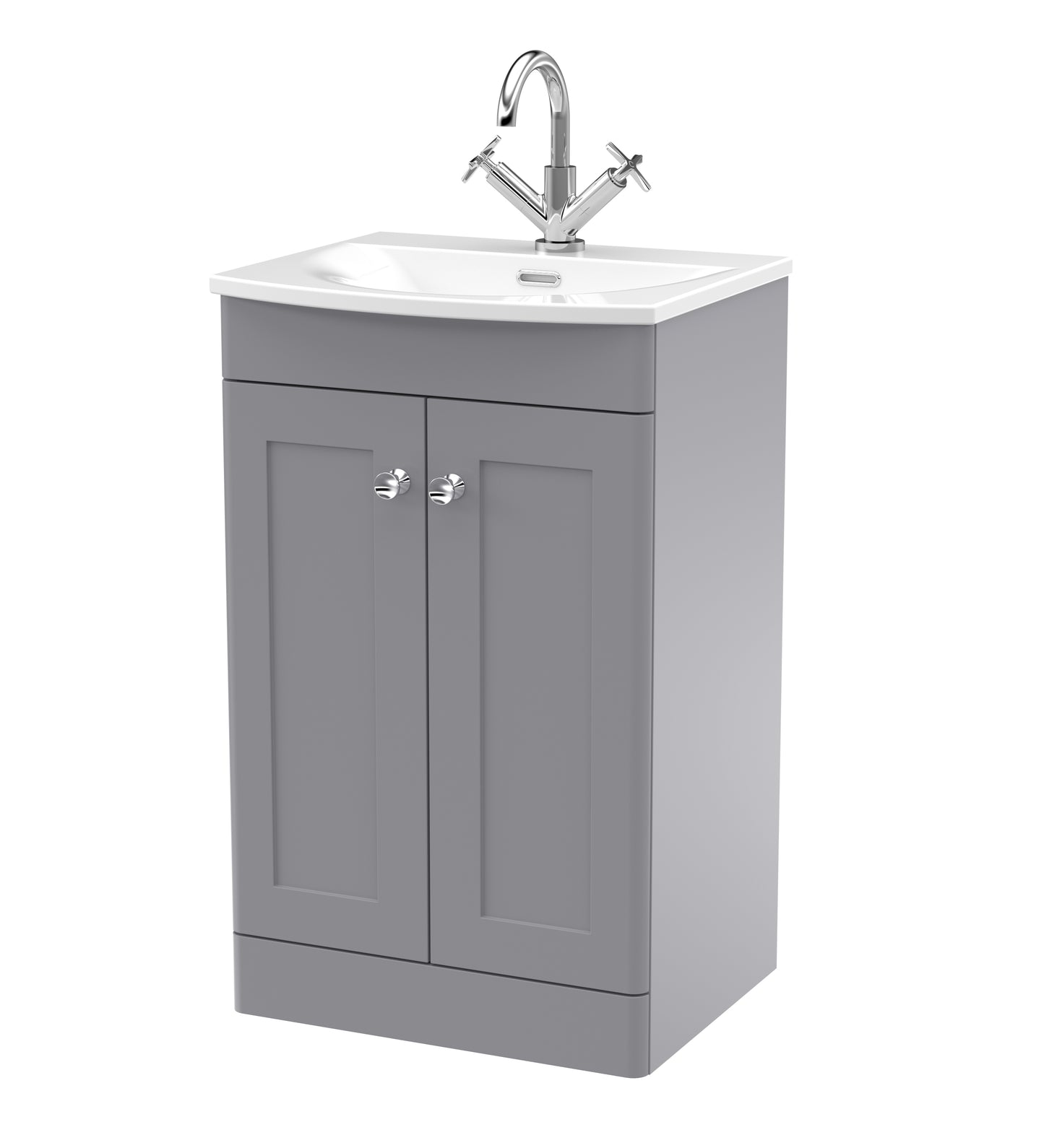 Classique 500mm Floor Standing 2-Door Vanity Unit by Nuie