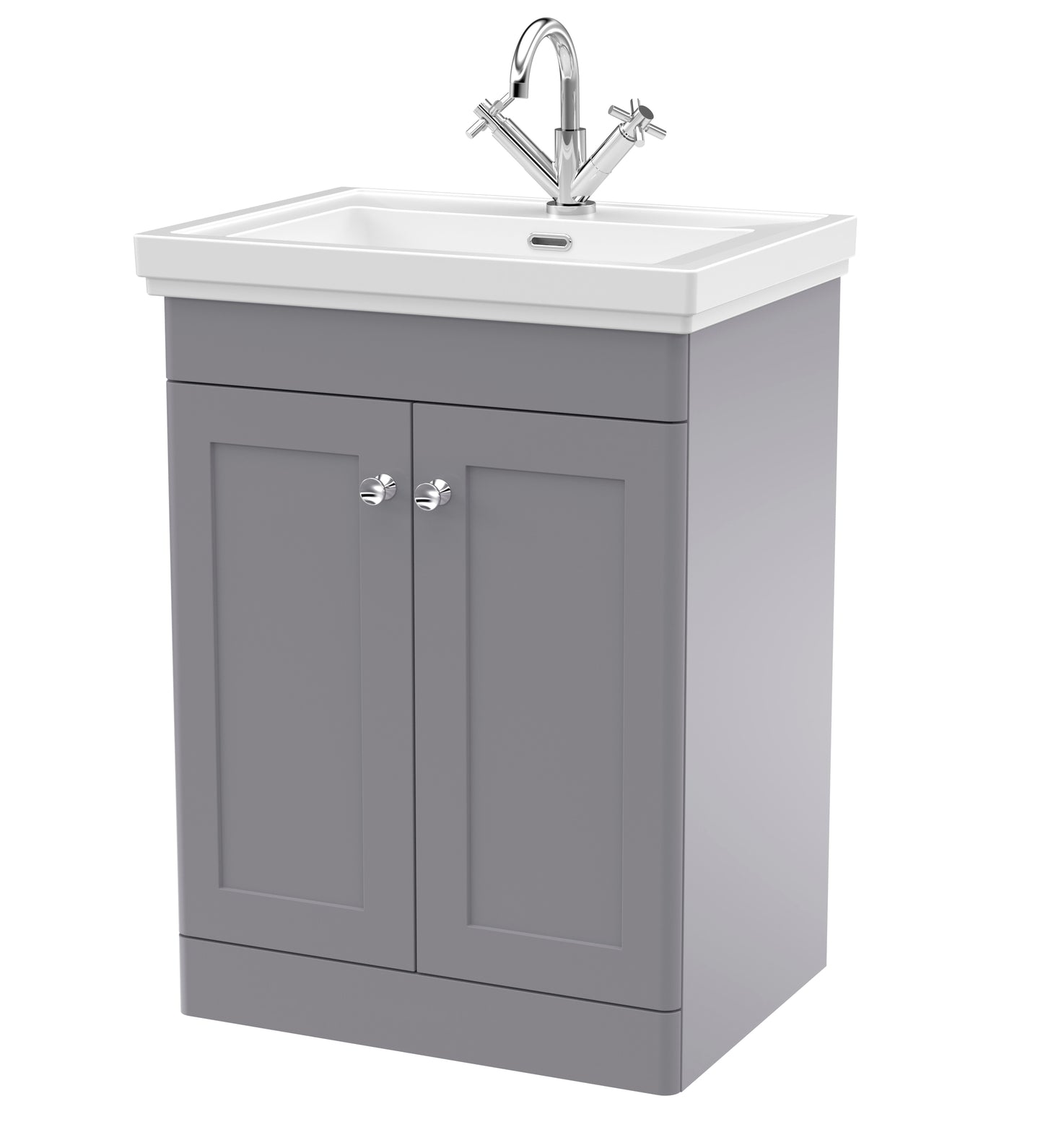 Classique 600mm Floor Standing 2 Door Vanity Unit by Nuie