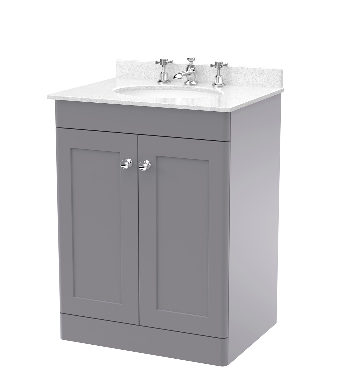 Classique 620mm Floor Standing Bathroom Vanity Unit by Nuie