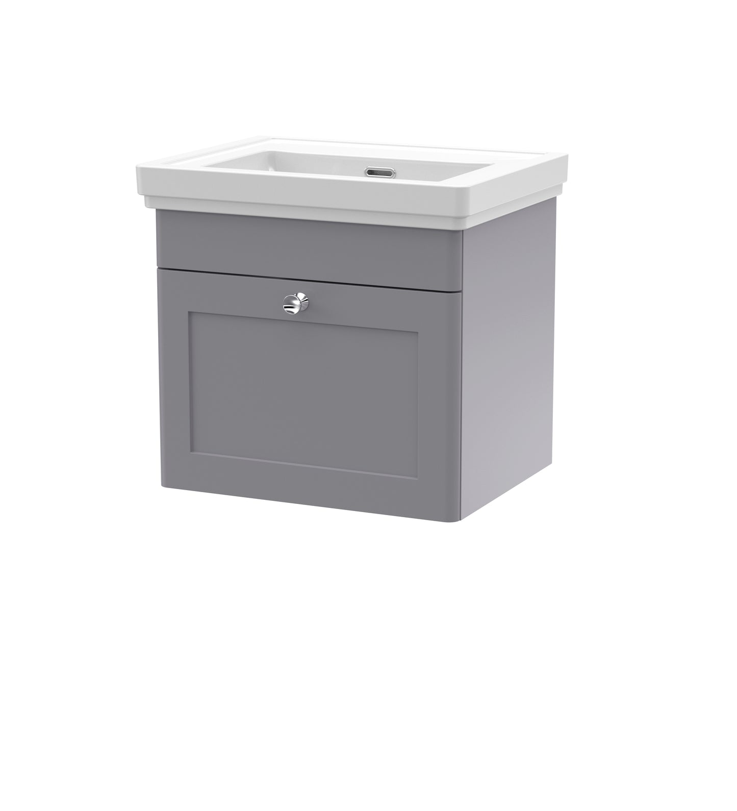 Classique 500mm Wall Hung 1 Drawer Vanity Unit by Nuie