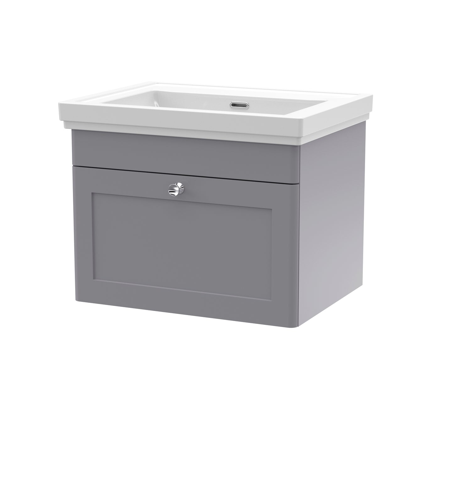 Classique 600mm Wall Hung 1 Drawer Vanity Unit by Nuie