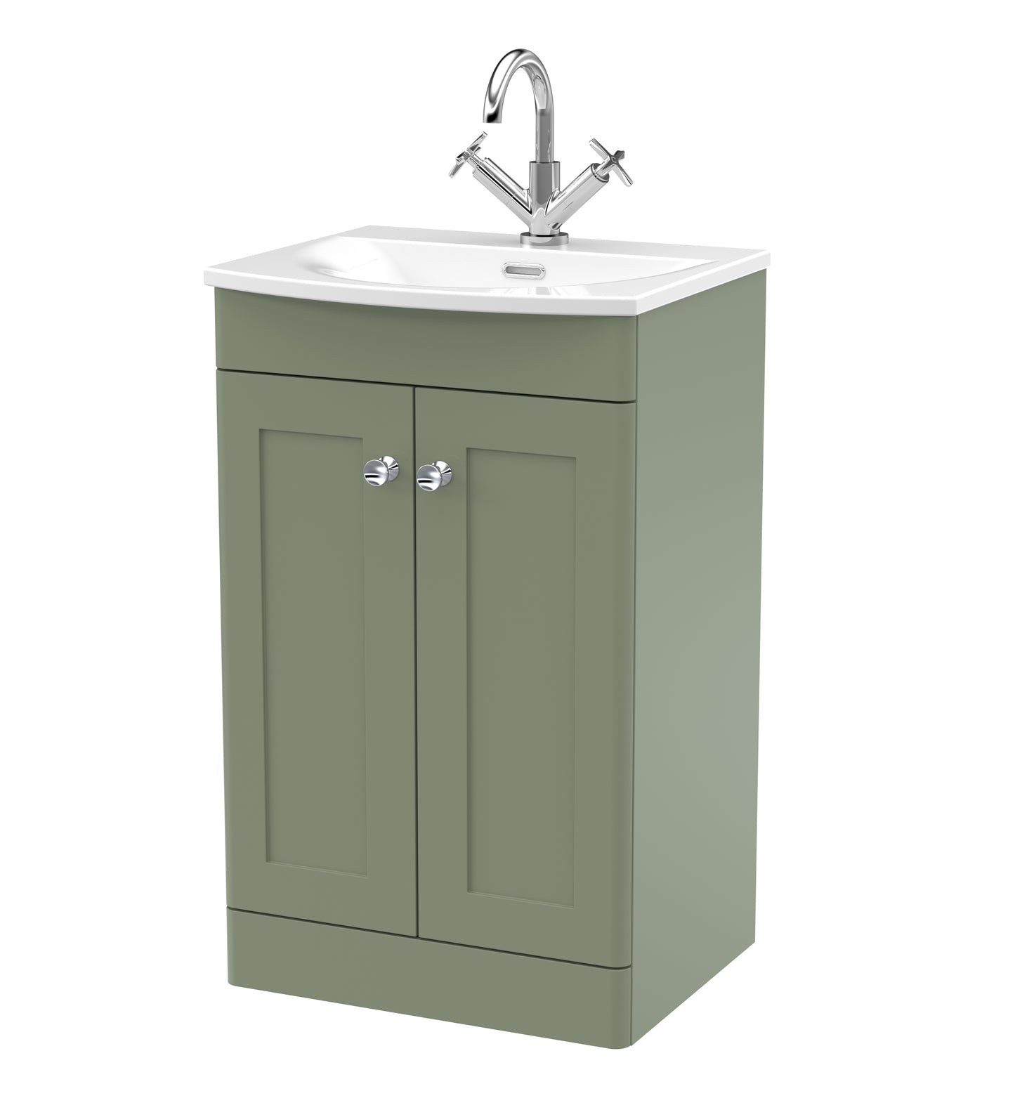 Classique 500mm Floor Standing 2-Door Vanity Unit by Nuie